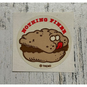 Trend scratch & sniff hNothing Finer Burger scented Sticker Matte Single